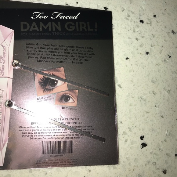 DAMN GIRL! Mascara & Free Sparkly Hairpin - Picture 9 of 10